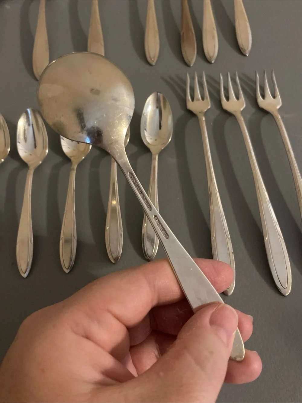 Oneida Nobility Plate Silverware Set